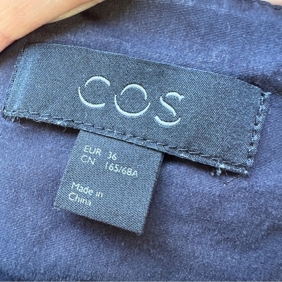 Cos wide leg cropped jumpsuit - Picture 6 of 11